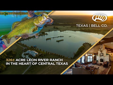 Leon River Ranch | Contea di Bell, TX 326± acri