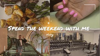 VLOG | weekend in the life of an Intern Doctor | maintenance💅🏾,Gym 🏋🏽‍♂️,shopping 🛍️ #roadto2k