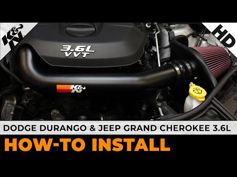 Dodge Durango & Jeep Grand Cherokee 3.6L [#77-1560KTK] Air Intake Installation