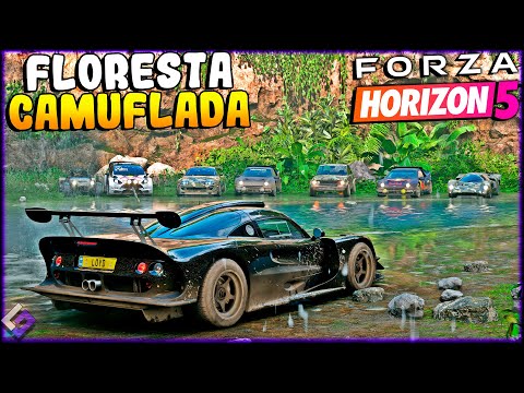 FORZA HORIZON 5 - FLORESTA CAMUFLADA ACHOU UM ACHOU TODOS