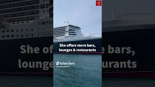 Queen Mary 2 is WAY more Luxurious than Titanic! #shorts #cruisenews #cruiseline #titanic #cunard