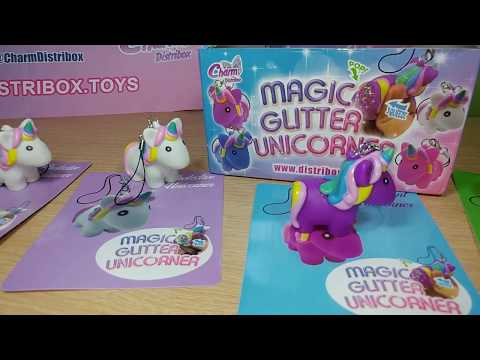 Magic Glitter Unicorner | Unicornios con Slime de Brillantina | Unicornios que hacen PoPo Caca