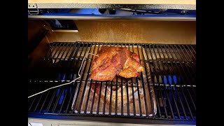 Char-Griller Burn In With Pulled Pork