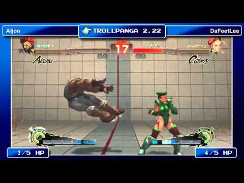 Trollpanga 2.22 - Aljon (Akuma) vs DaFeetLee (Cammy)