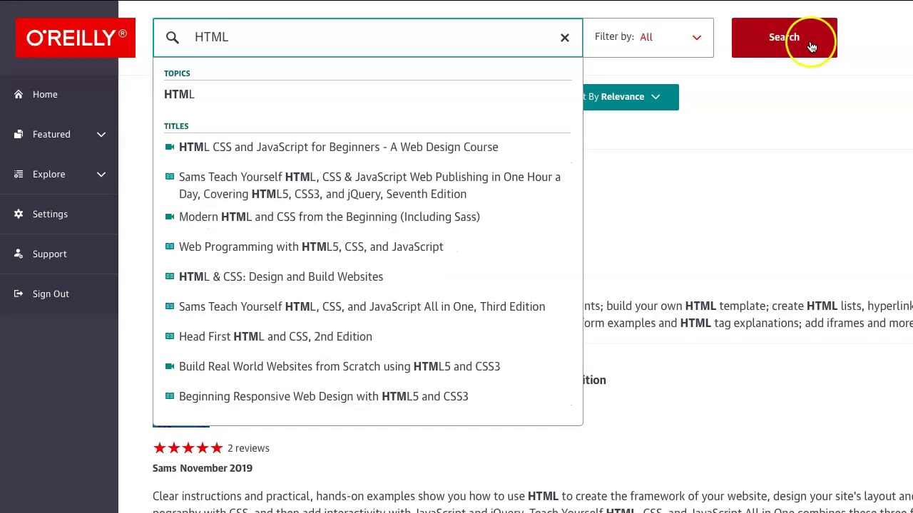 O'Reilly eBooks: Getting Started