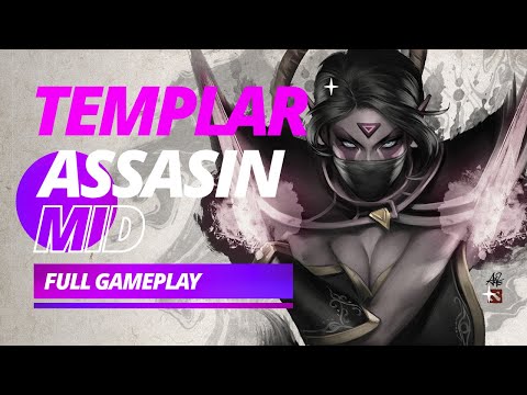 TEMPLAR ASSASIN MID | best build for templar assassin dota 2 | new patch | dota 2 7.34b