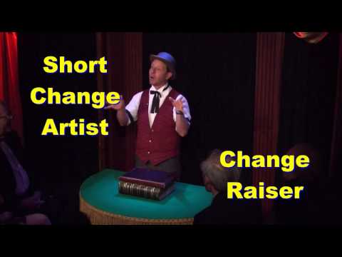 Chef Anton Short Change Artist vs Change Raiser - Cellar Theatre Magic Castle March 2017