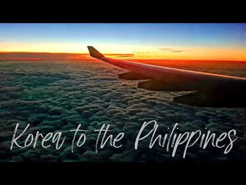 Coreia para as Filipinas (Eng sub) Aeroporto vazio de Incheon, Estação Ferroviária de Busan e Seul / Cebu Pacific