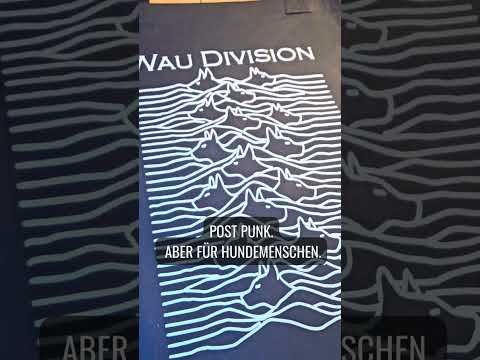 Joy Division Vibes, aber für Hundeliebhaber