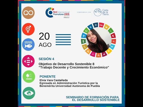 , title : 'ODS 8 - Seminario de Formación para el Desarrollo Sostenible'