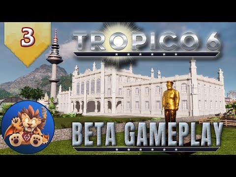 Tropico 6 Beta EP 3:  Viva la revolución! Freedom for Tropico! - First Look, Let's Play, Gameplay