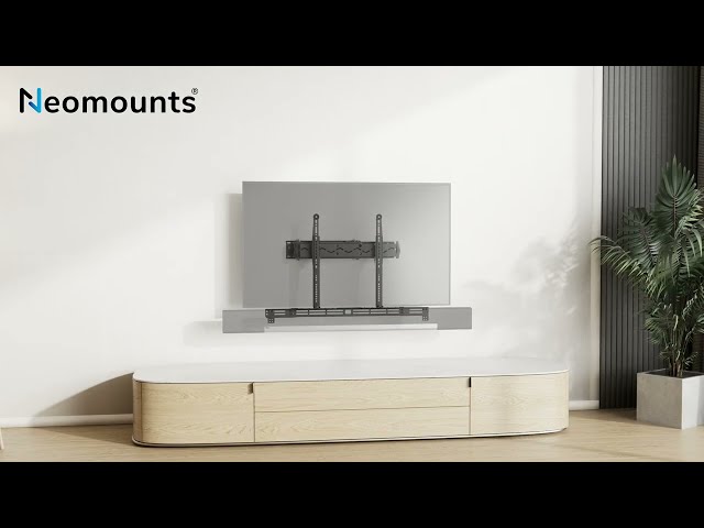 Video teaser for Neomounts AWL29-750BL1 videobar/soundbar/speaker mount