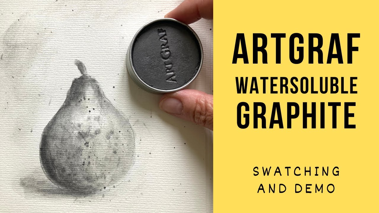 Viarco Artgraf water soluble graphite review | a lovely new watercolor medium to try