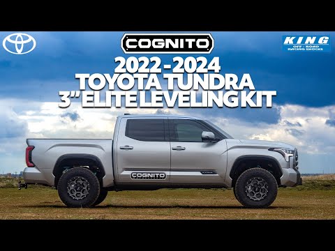 *NEW* Cognito 3-Inch Elite Leveling Lift Kit with King 2.5 Reservoir Shocks for 22-24 Toyota Tundra