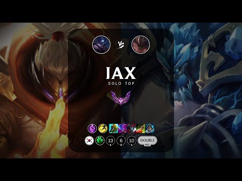 Jax Top vs Malphite - KR Master Patch 12.23