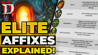 CDs, DURATION, DAMAGE! ALL ELITE AFFIXES EXPLAINED - Diablo 4