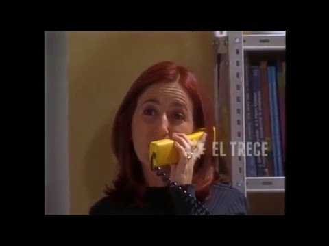 Mercedes Morán se hace la romántica por teléfono con Panigazzi en Gasoleros