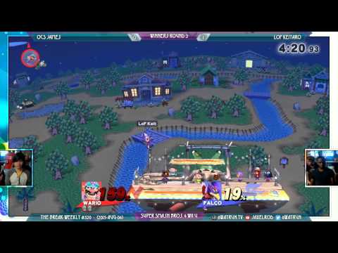 The Break #320   SSB4 W4   OcS James VS LoF Keitaro