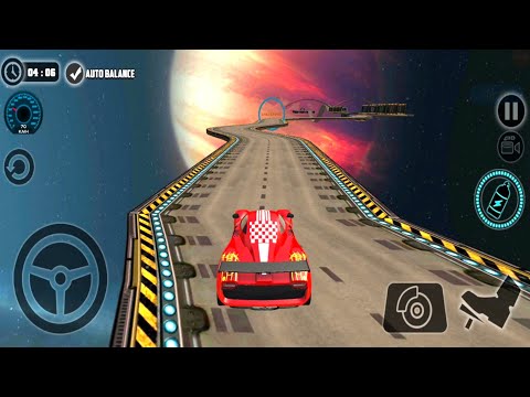 Impossible Stunt Car Tracks 3D - Blue Car Driving Stunts - Android GamePlay 2019. #10