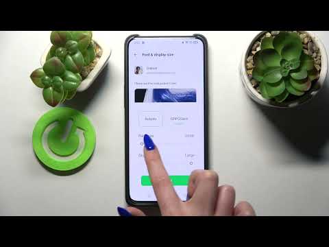 How to Change Font Size on OPPO Reno 10x Zoom - Resize Font