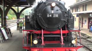 preview picture of video 'Dampfzugsfahrt durchs Emmental / Steam train ride through the Emmental'