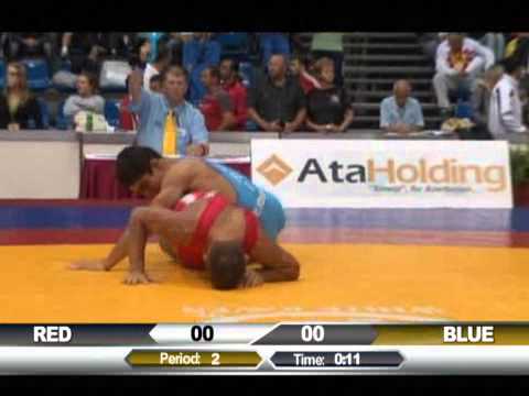 POMJALOVS Aleksandrs (LAT) -- YOUSEFI KAMANGAR Mohammad Ali (IRI)  1/8 Finale