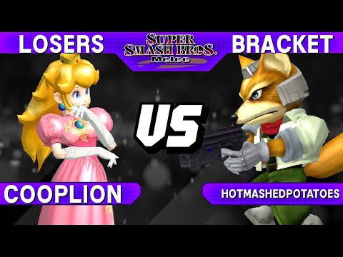 Smash Melee - cooplion (Peach) vs HotMashedPotatoes (Fox) - S@LT 192 Losers Bracket