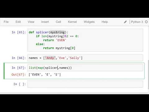 27 Lambda Expressions Map And Filter Functions Inlecture 27 Python Tutorial Pythonmade