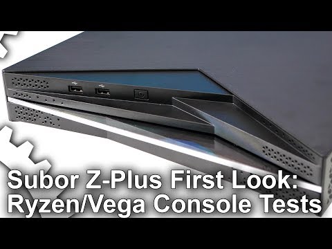 Hands-On: Subor Z Plus Chinese PC/Console Hybrid - Ryzen+Vega AMD Analysis!