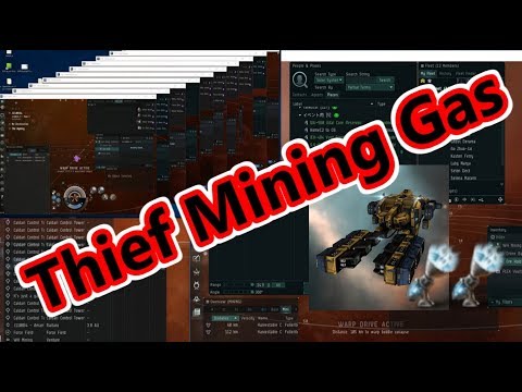 Worm Hole ninja gas harvest - EVE Online