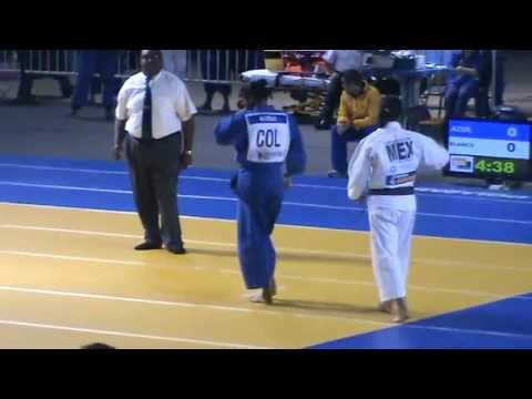 Judo Torneo Benito Juarez 2011 - Lizbeth Leon ( MICH ) vs Yuri Alvear ( COL ) - 70 Kg