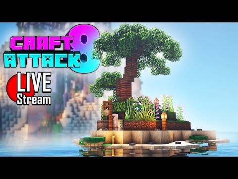 🔴 Minecraft Bauen und Quatschen - Pogwarts? 🔨 Craft Attack 8 Live