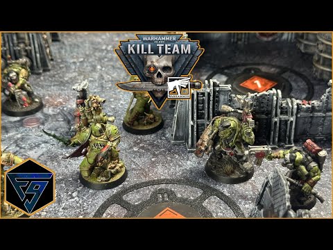 Plague Marines VS Kommandos - Kill Team Battle Report
