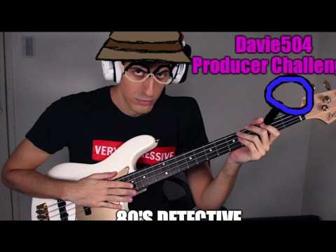 Davie504 Bass Song Producer Challenge - 80's detective tv show type song (I guess)