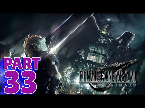 FINAL FANTASY 7 REMAKE Walkthrough Part 33 "Shinra Test Site"
