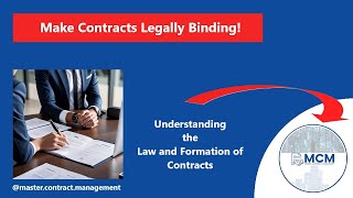 Make Contracts Legally Binding - Understanding Law and Formation of Contracts! #contractformation