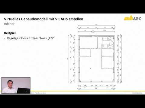 mbinar - A|VG Virtuelles Gebäudemodell mit ViCADo.arc/.ing erstellen