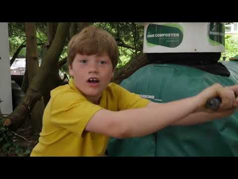 Make perfect compost with a Ridan Food Waste Composter