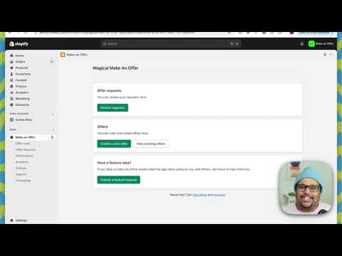 How to accept an offer request with Make an Offer