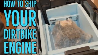 How To Ship An ATV / Dirtbike Engine Motor Bottom End