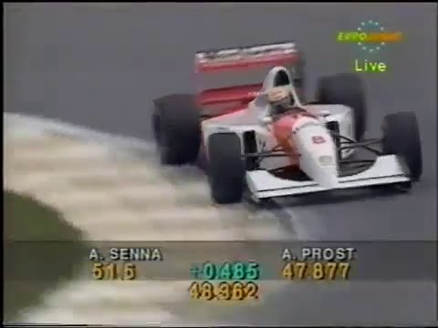 Ayrton Senna qualifying lap, Brazil 1993