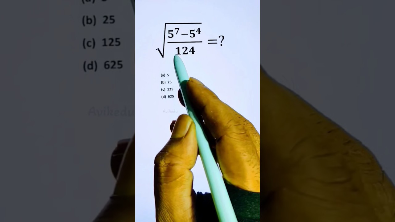 Beautiful Algebraic Square Root Simplification Math Problem #shorts #algebra #simplification