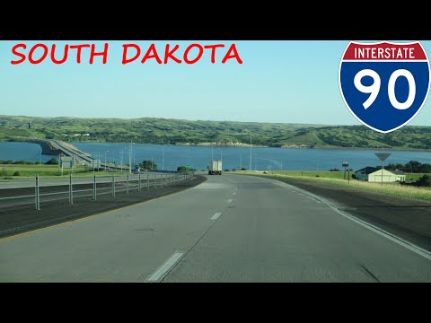 Interstate 90 - South Dakota westbound [FULL LENGTH VIDEO]