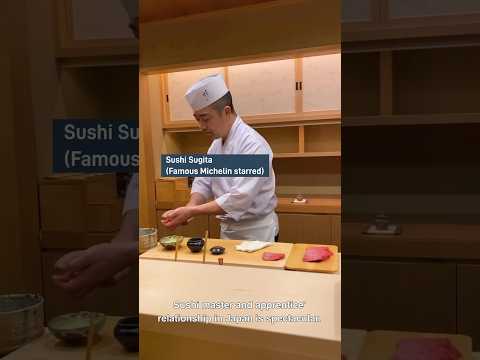Sushi masters and their protégés #japan #sushijapan #japanesefood #sushi