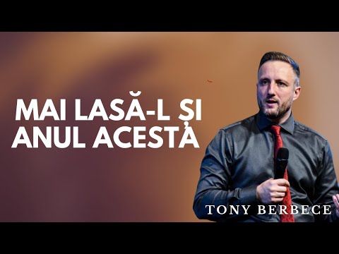 Mai lasa-l si anul acesta (mesaj de anul nou) | Toni Berbece
