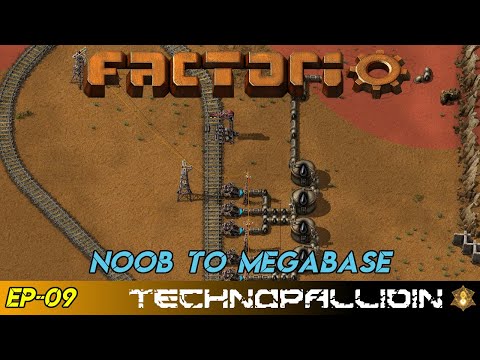 EP-9: Factorio, Noob to Megabase Klendathu - A Train!