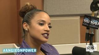 Cast of Orange is the New Black Drop By The Angie Martinez Show 10-24-14