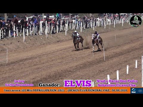 ELVIS (Sebastian Elcano Cba.) Jockey Club General Paz - 09-08-2026 