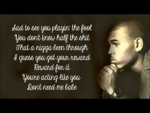 Chris Brown - Mirage ft. Nas