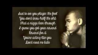 Chris Brown - Mirage ft. Nas Lyrics